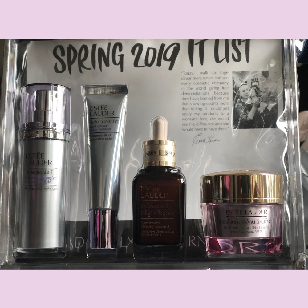 NWT Estée Lauder Perfectionist Pro/ Resilience Set